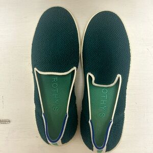 Rothy's The Sneaker Terry Cloth Juniper Women's 6